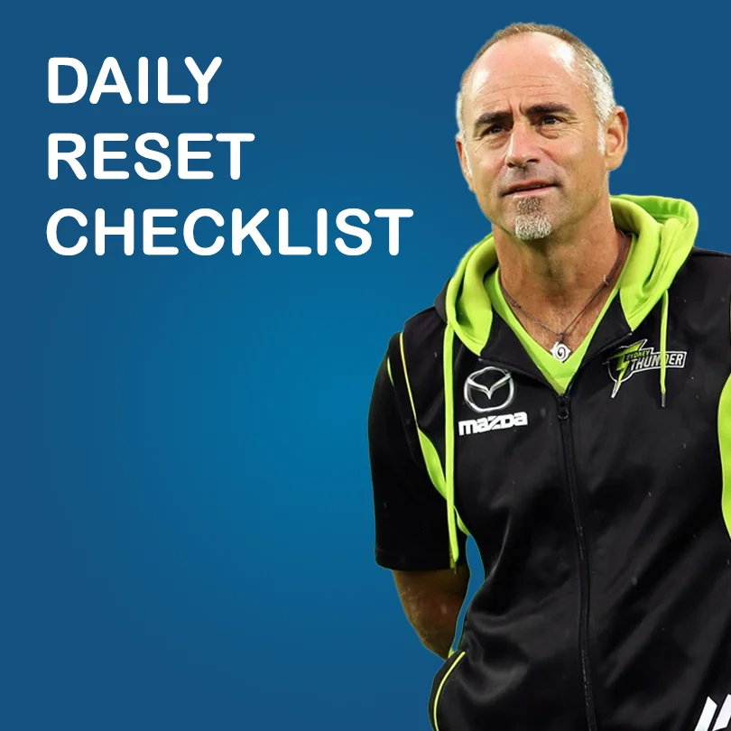 Daily Reset Checklist