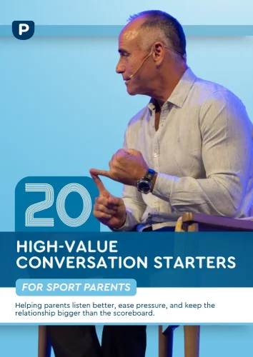 Winning With Kids: The Reality of Parentings Kids in Sport - 20 questions guide cover
